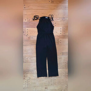 Black Halter Jumpsuit